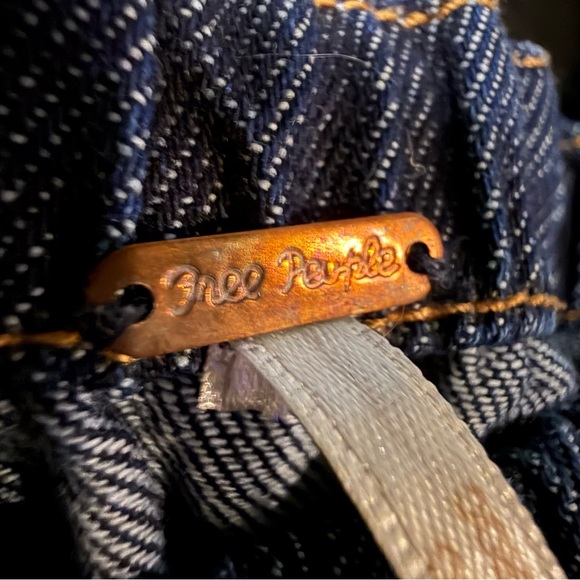 Free People Denim Blue Midi Dress - Picture 5 of 5